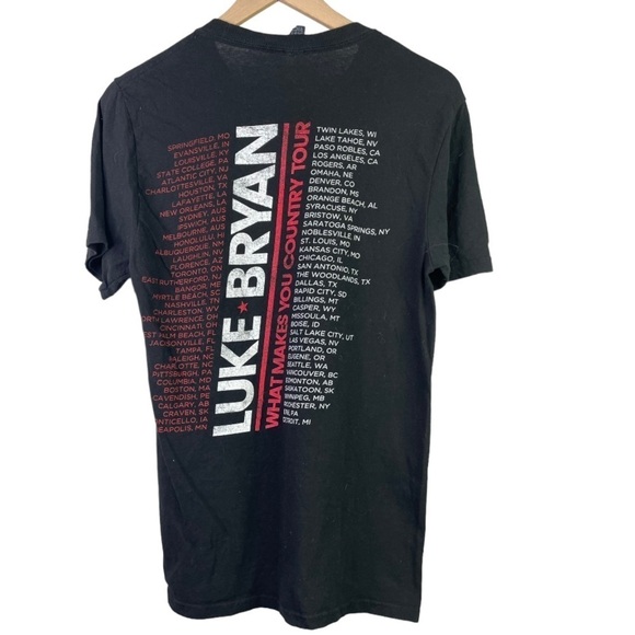 Luke Bryan What Makes You Country Tour T-shirt - Picture 3 of 3